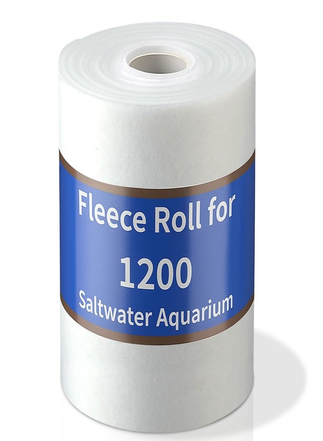 Baquler Replacement Fleece Roll Compatible with Red Reef 1200 Filter System - 6.7 Inch High, 115 ft Long Automated Filter Media for Superior Coral & Saltwater Tank Filtration - Image 1